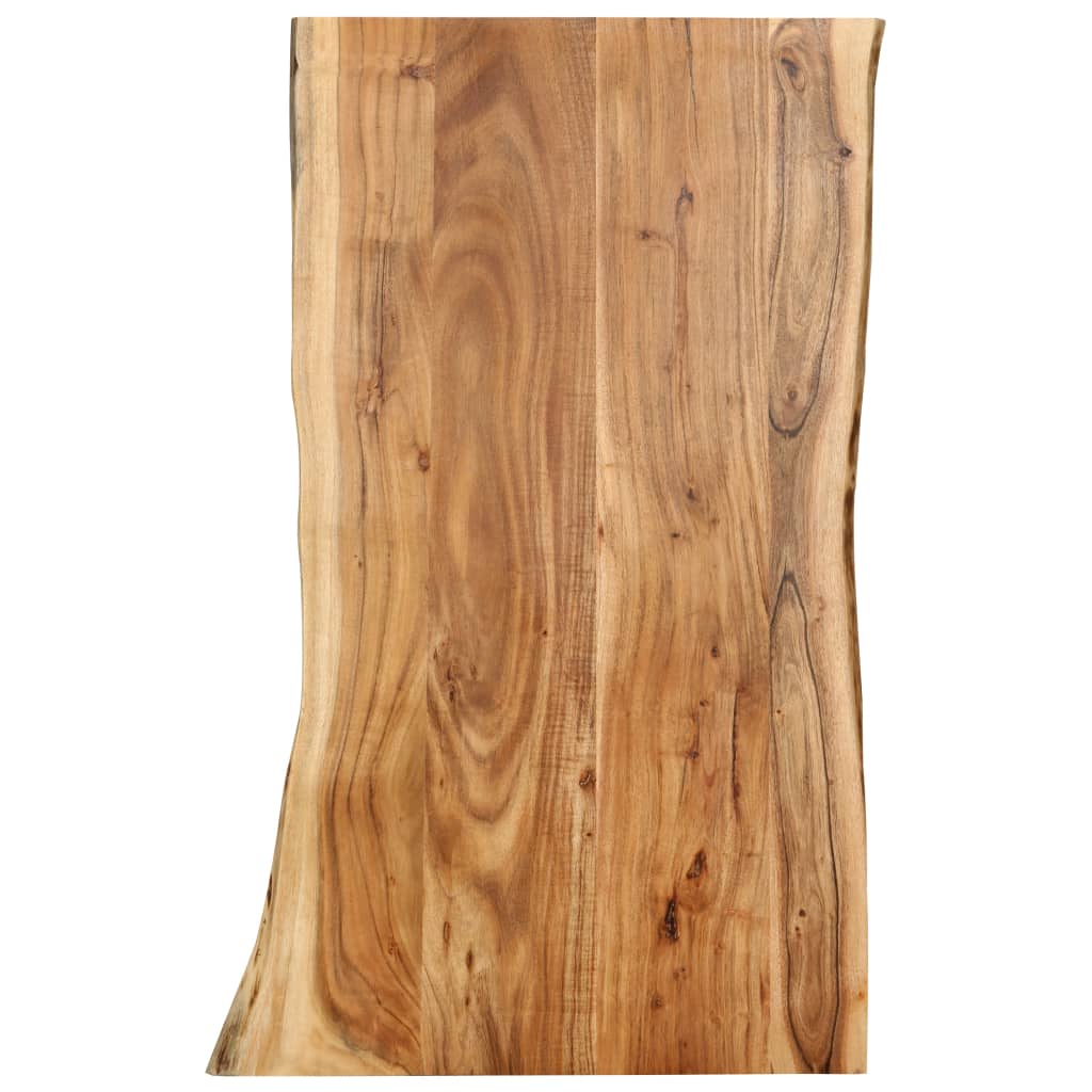 Pöytälevy täysi akaasiapuu 100x60x2,5 cm - Sisustajankoti.fi