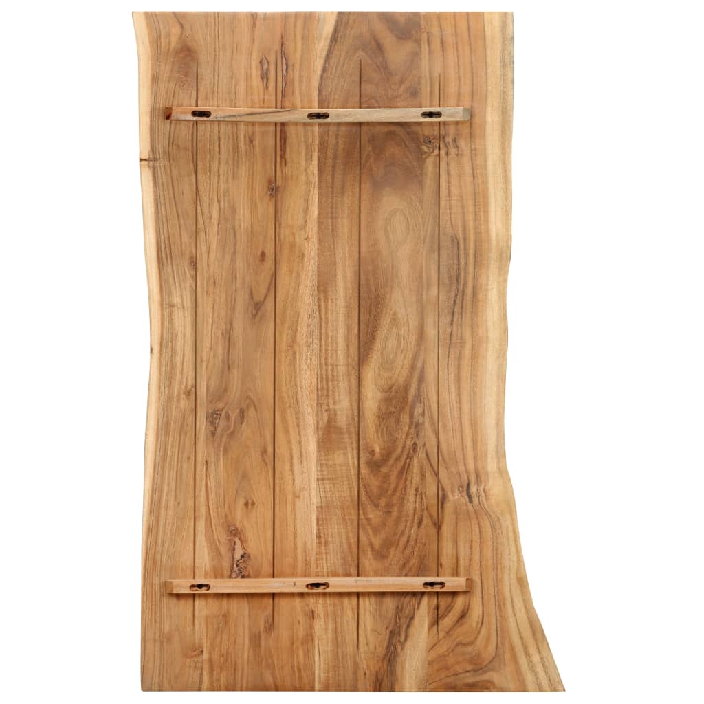 Pöytälevy täysi akaasiapuu 100x60x2,5 cm - Sisustajankoti.fi