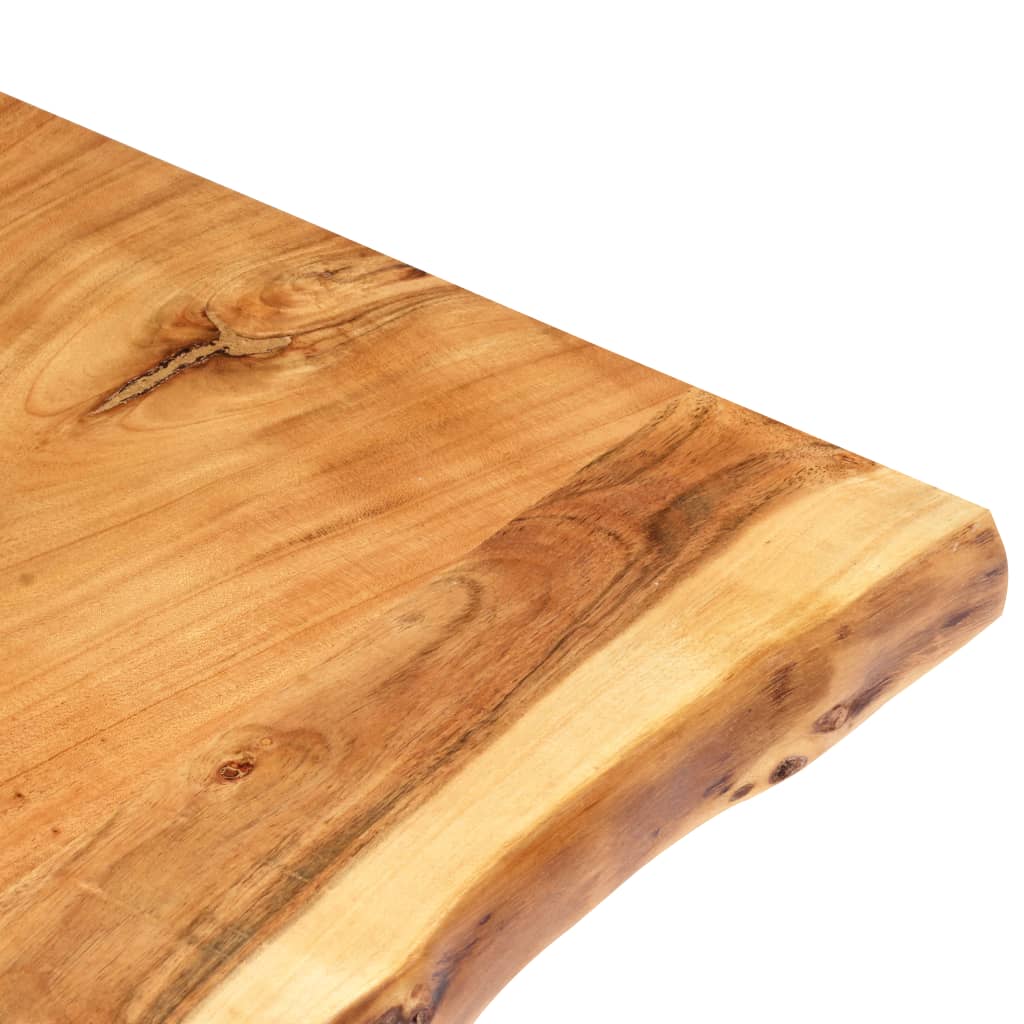 Pöytälevy täysi akaasiapuu 100x60x2,5 cm - Sisustajankoti.fi