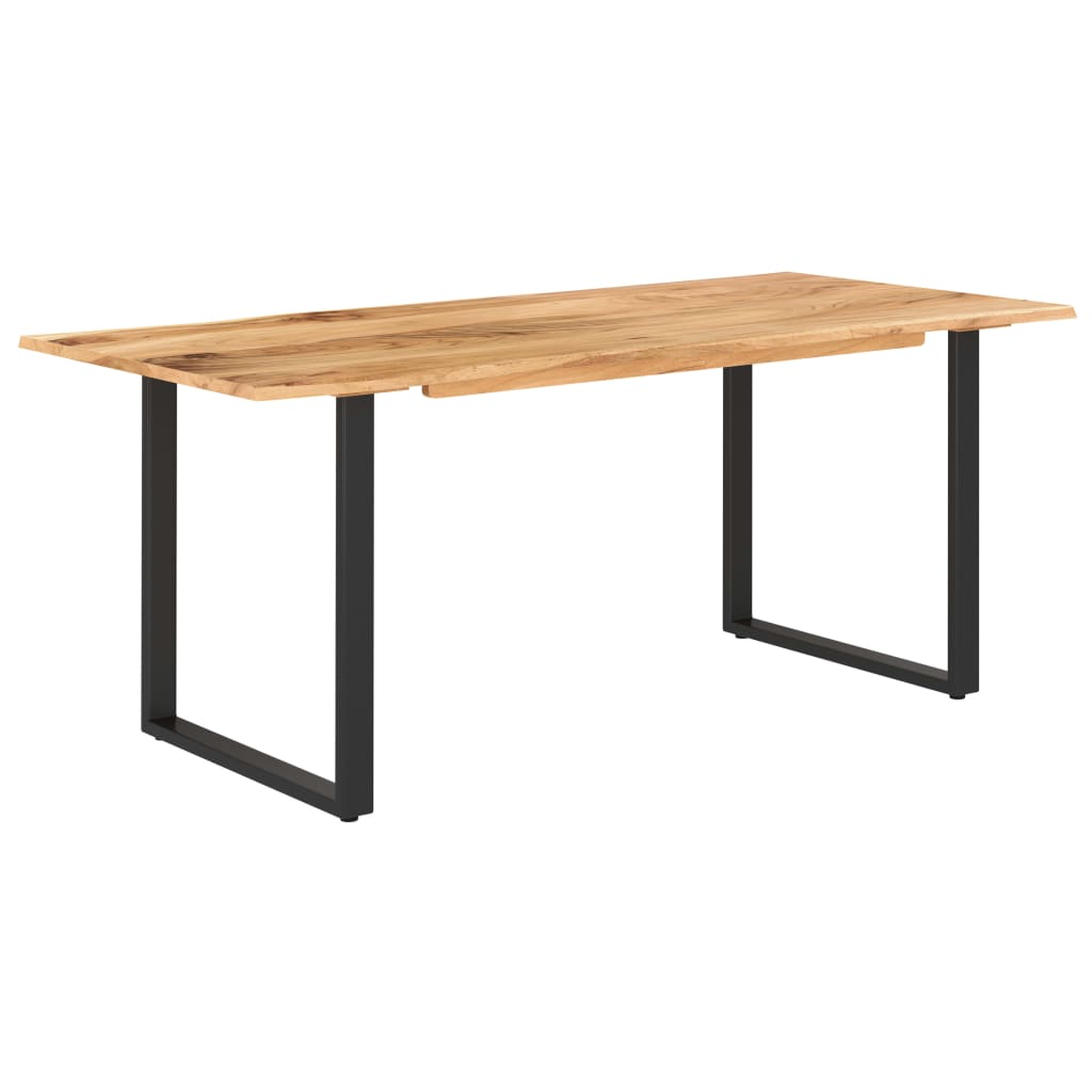 Ruokapöytä 180x90x76 cm täysi akaasiapuu - Sisustajankoti.fi