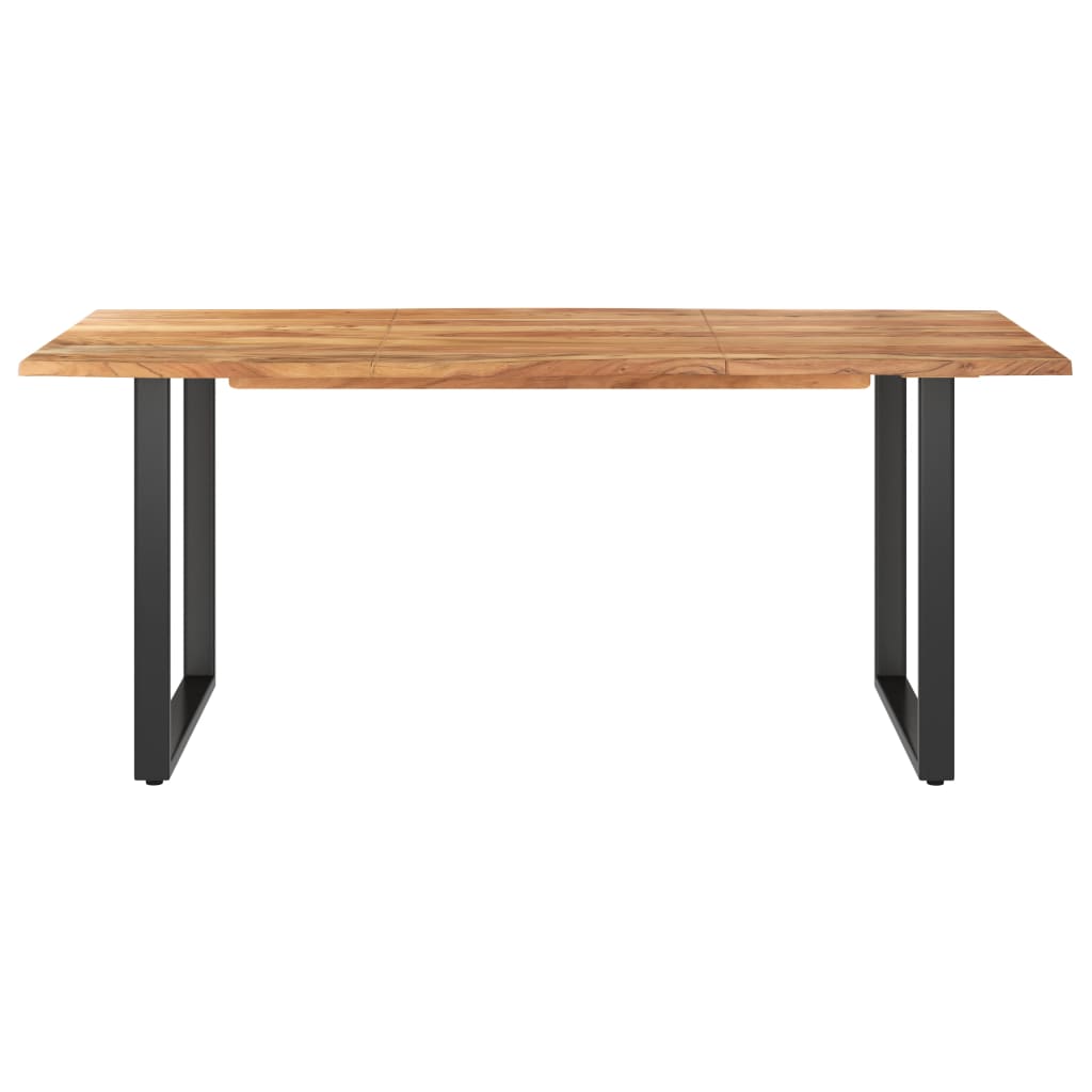 Ruokapöytä 180x90x76 cm täysi akaasiapuu - Sisustajankoti.fi
