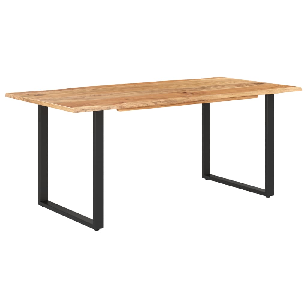 Ruokapöytä 180x90x76 cm täysi akaasiapuu - Sisustajankoti.fi
