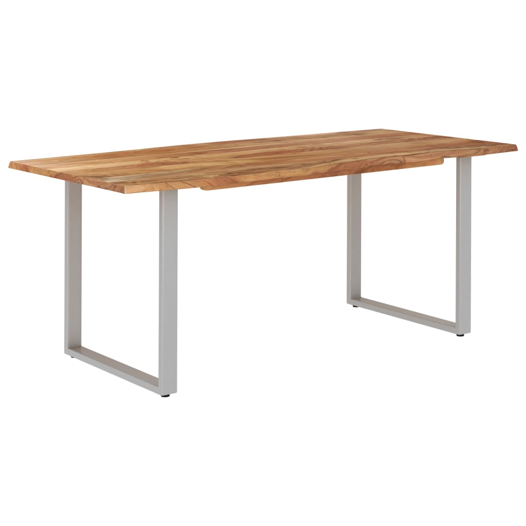 Ruokapöytä 180x90x76 cm täysi akaasiapuu - Sisustajankoti.fi