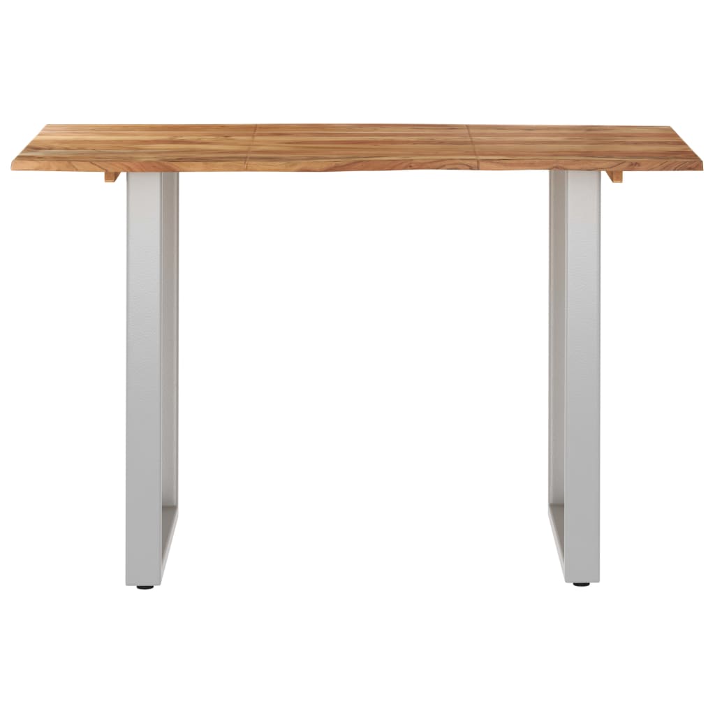 Ruokapöytä 118x58x76 cm täysi akaasiapuu - Sisustajankoti.fi