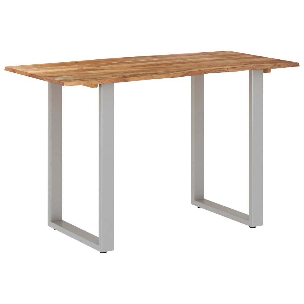 Ruokapöytä 118x58x76 cm täysi akaasiapuu - Sisustajankoti.fi