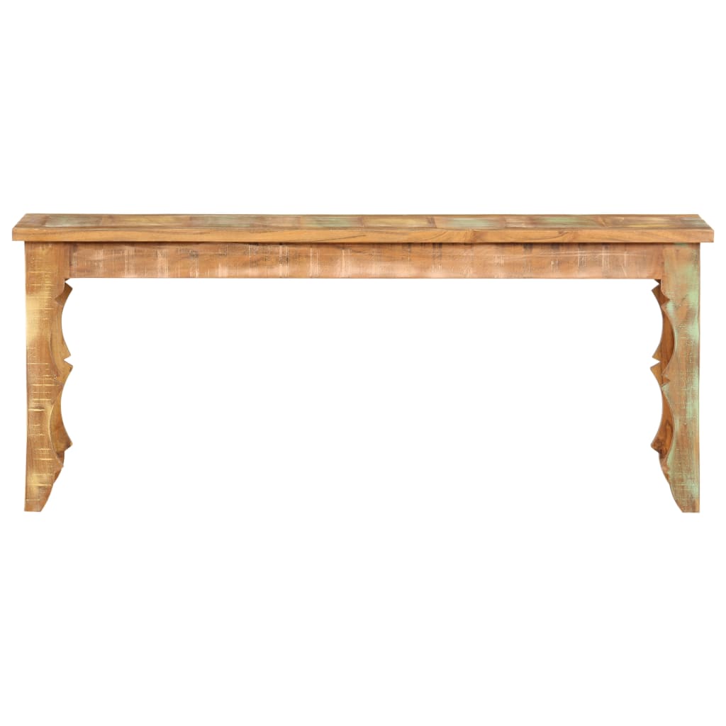 Penkki 110x35x45 cm täysi kierrätyspuu - Sisustajankoti.fi