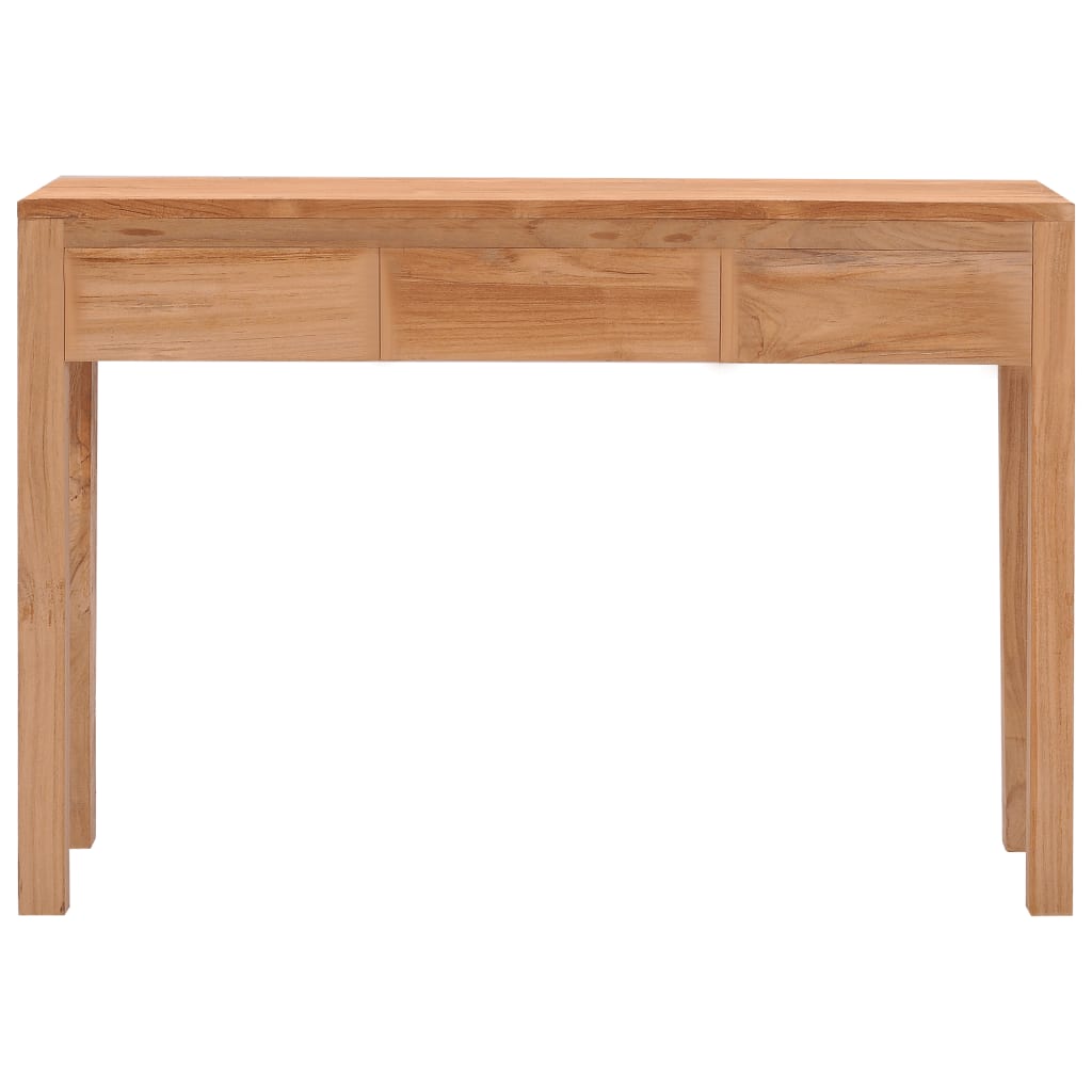Sivupöytä 110x35x75 cm täysi tiikki - Sisustajankoti.fi