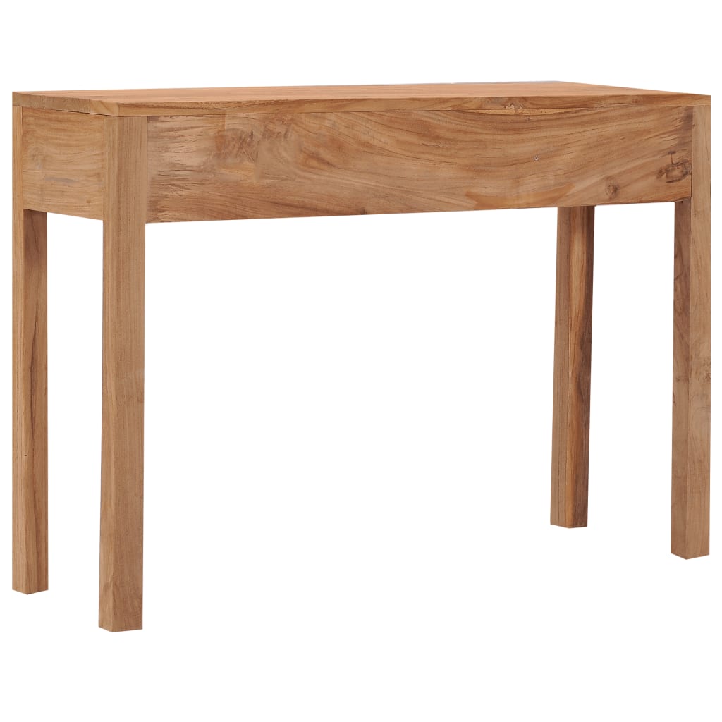 Sivupöytä 110x35x75 cm täysi tiikki - Sisustajankoti.fi