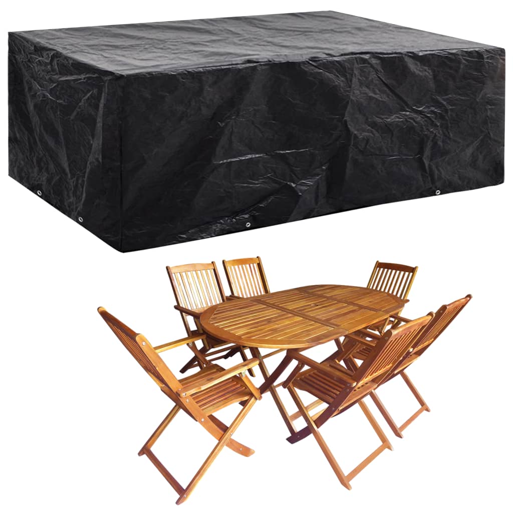 Puutarhakalusteiden suojat 2 kpl 8 purjerengasta 242x162x100 cm - Sisustajankoti.fi