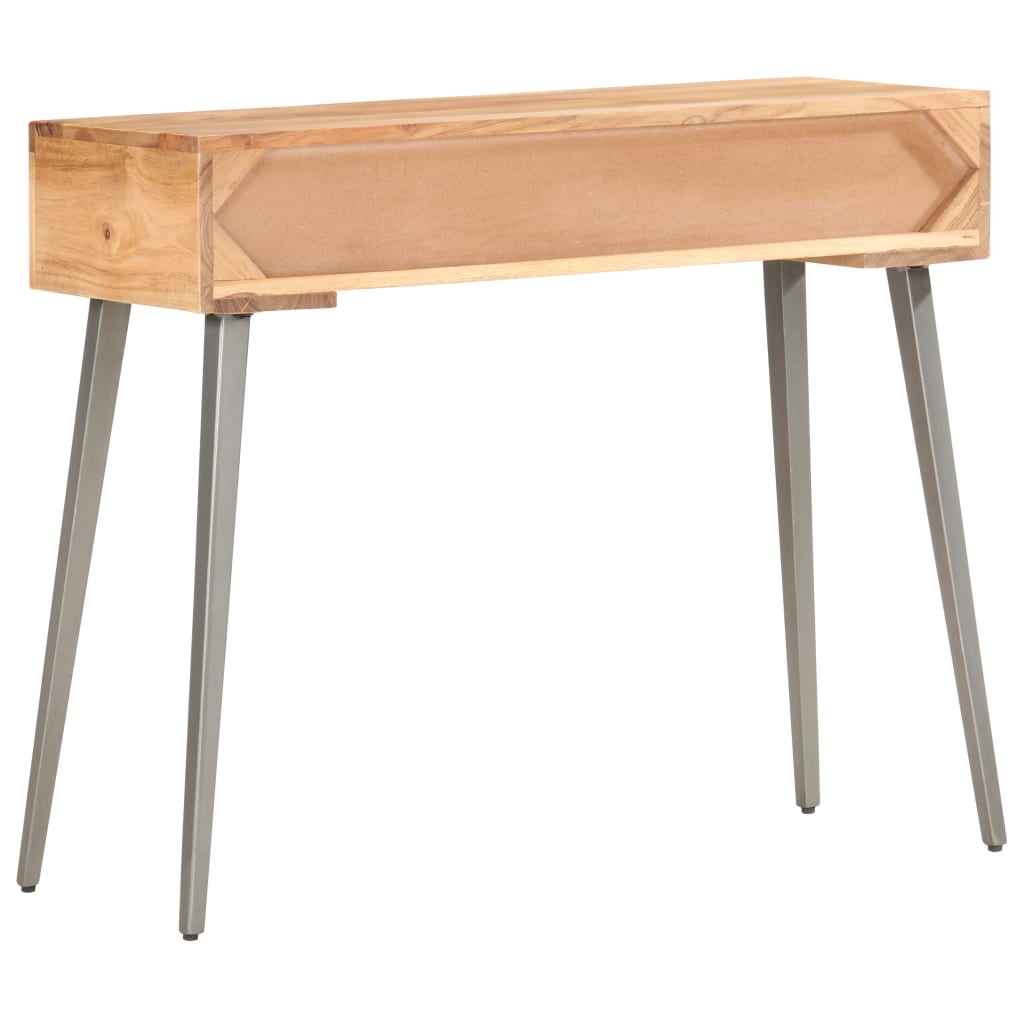 Konsolipöytä 90x30x75 cm täysi akaasiapuu - Sisustajankoti.fi