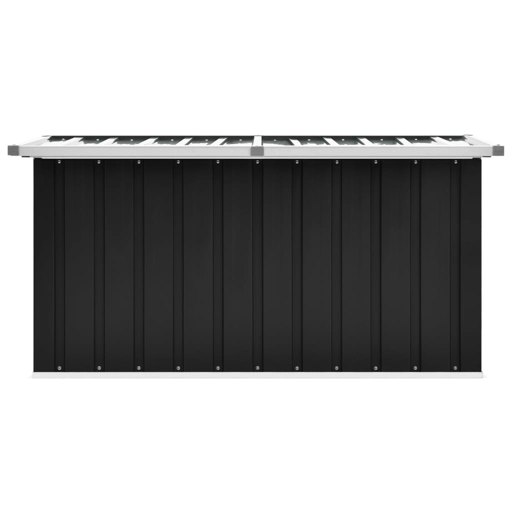 Puutarhan varastoarkku antrasiitti 129x67x65 cm - Sisustajankoti.fi