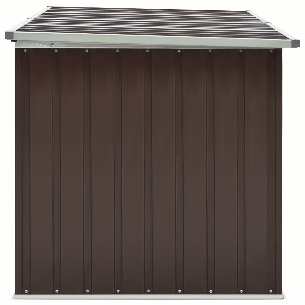 Puutarhan varastoarkku ruskea 171x99x93 cm - Sisustajankoti.fi