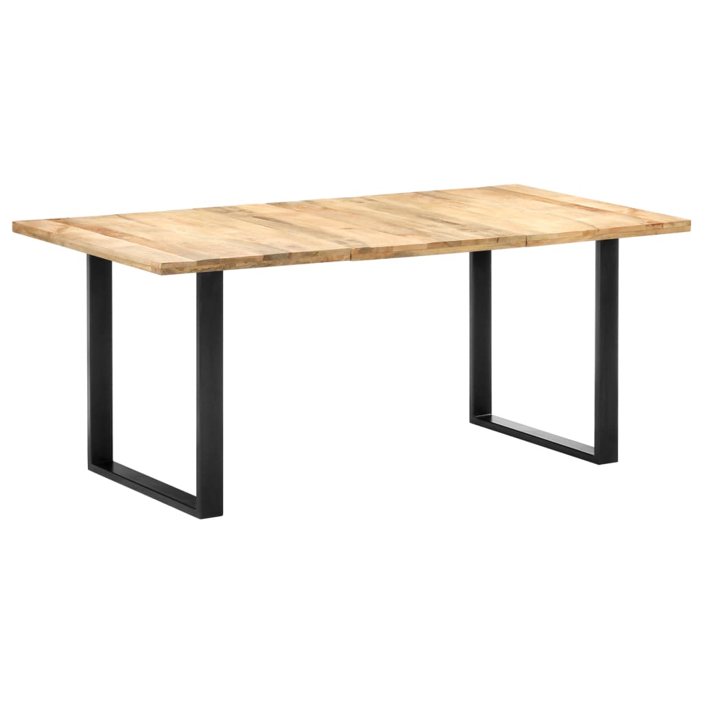 Ruokapöytä 180x90x76 cm täysi mangopuu - Sisustajankoti.fi