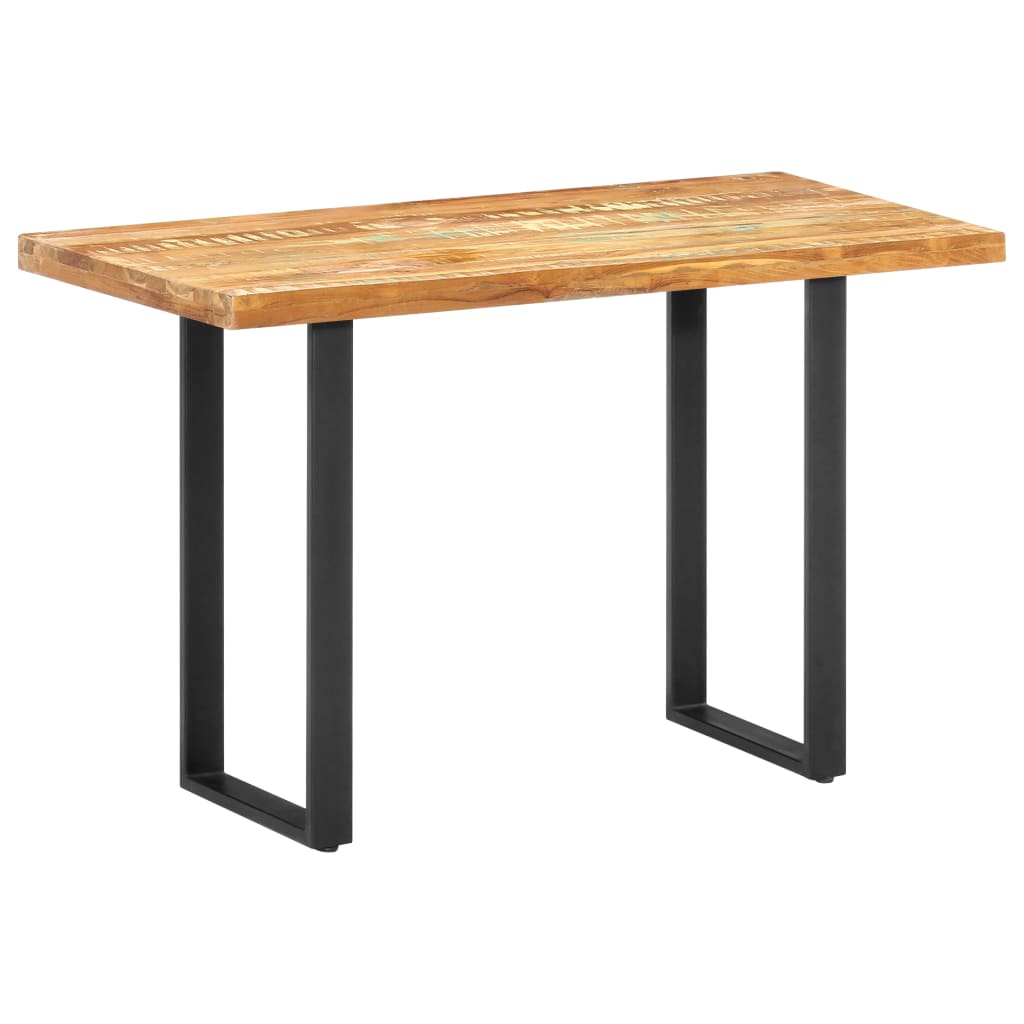 Ruokapöytä 120x60x76 cm täysi kierrätetty puu - Sisustajankoti.fi