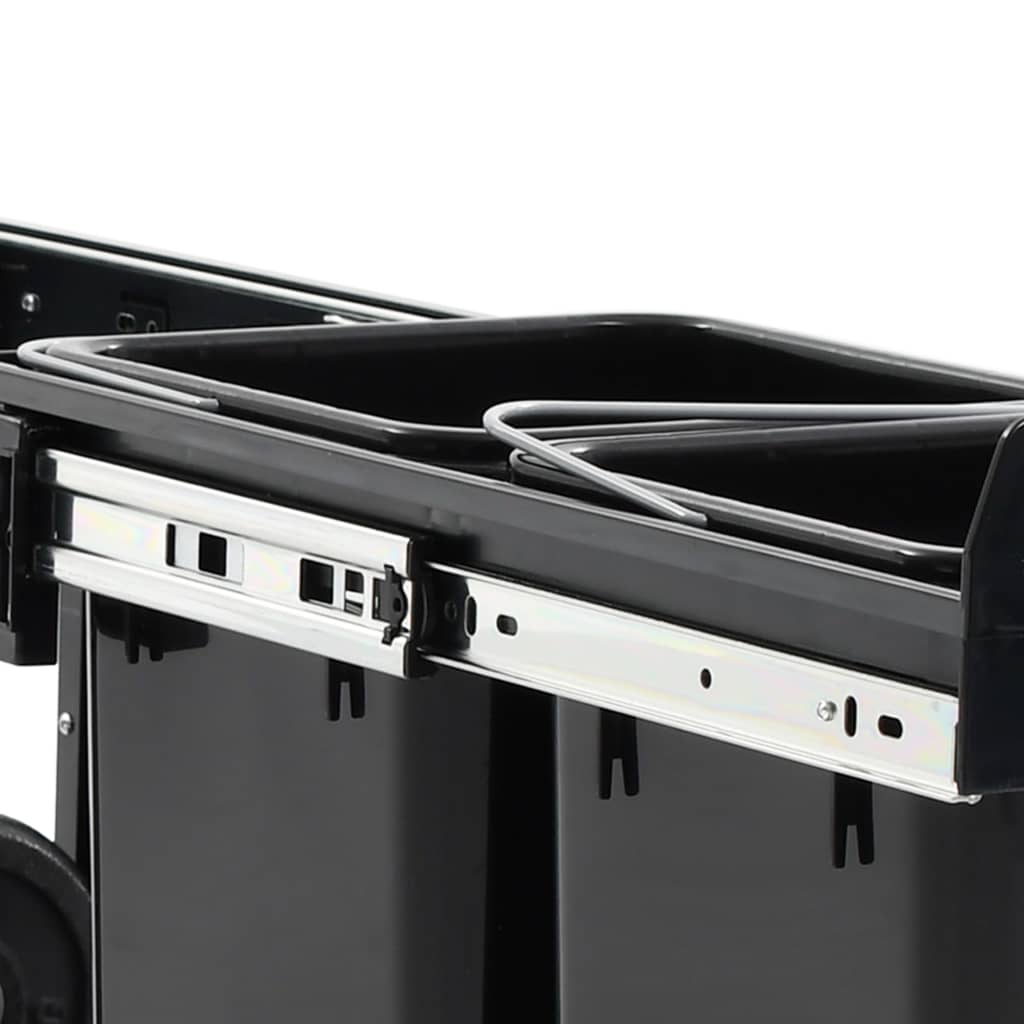 Keittiökaapin ulosvedettävä roskakori Soft-Close 20 l - Sisustajankoti.fi