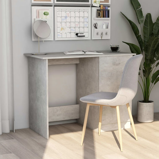 Työpöytä betoninharmaa 100x50x76 cm - Sisustajankoti.fi