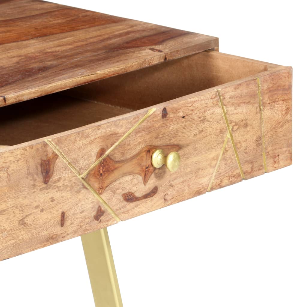 Kirjoituspöytä vetolaatikoilla 100x55x75 cm täysi seesampuu - Sisustajankoti.fi