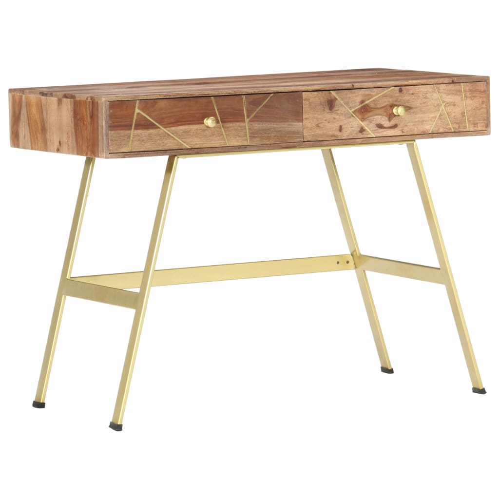 Kirjoituspöytä vetolaatikoilla 100x55x75 cm täysi seesampuu - Sisustajankoti.fi
