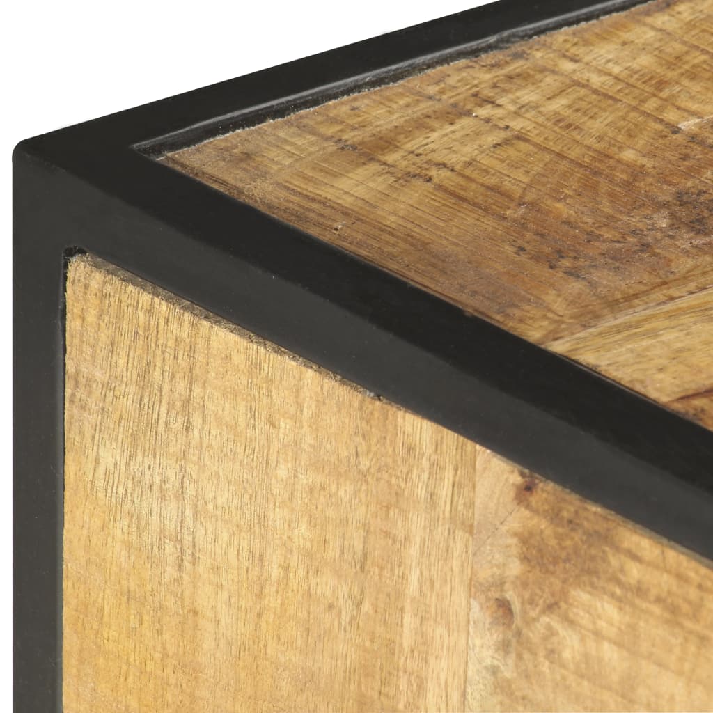 TV-taso 130x30x39 cm täysi mangopuu - Sisustajankoti.fi