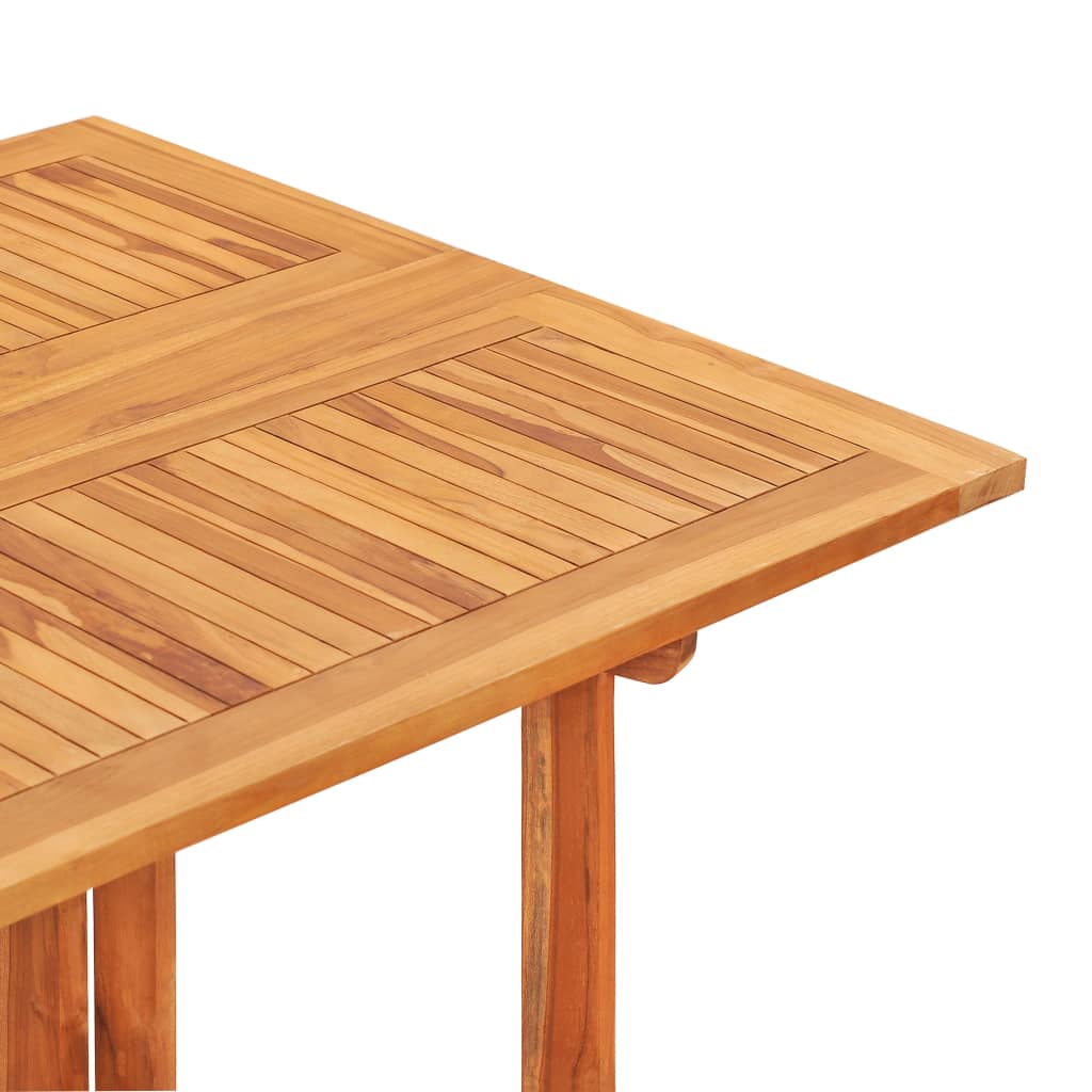 Kokoontaittuva puutarhan perhospöytä 150x90x75 cm täysi tiikki - Sisustajankoti.fi