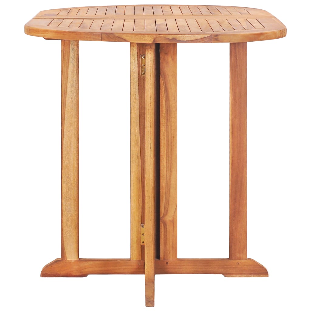 Kokoontaittuva perhosulkopöytä 120x70x75 cm tiikki - Sisustajankoti.fi