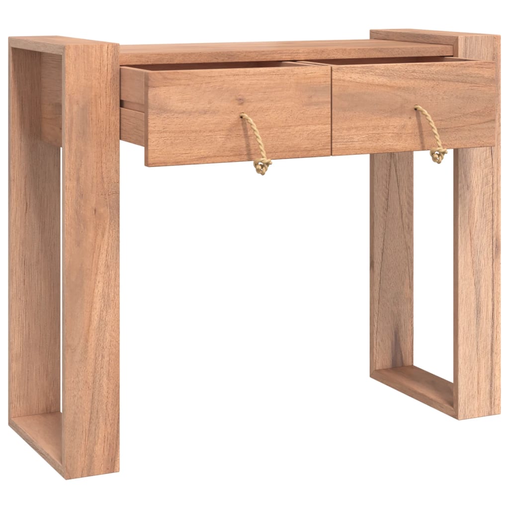Konsolipöytä 90x35x75 cm täysi tiikki - Sisustajankoti.fi