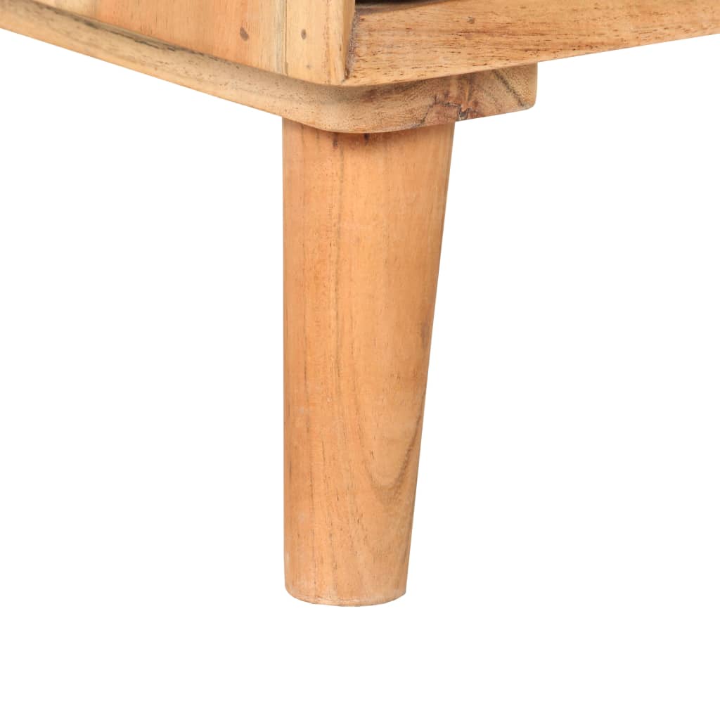 TV-taso 100x35x40 cm täysi akaasiapuu - Sisustajankoti.fi