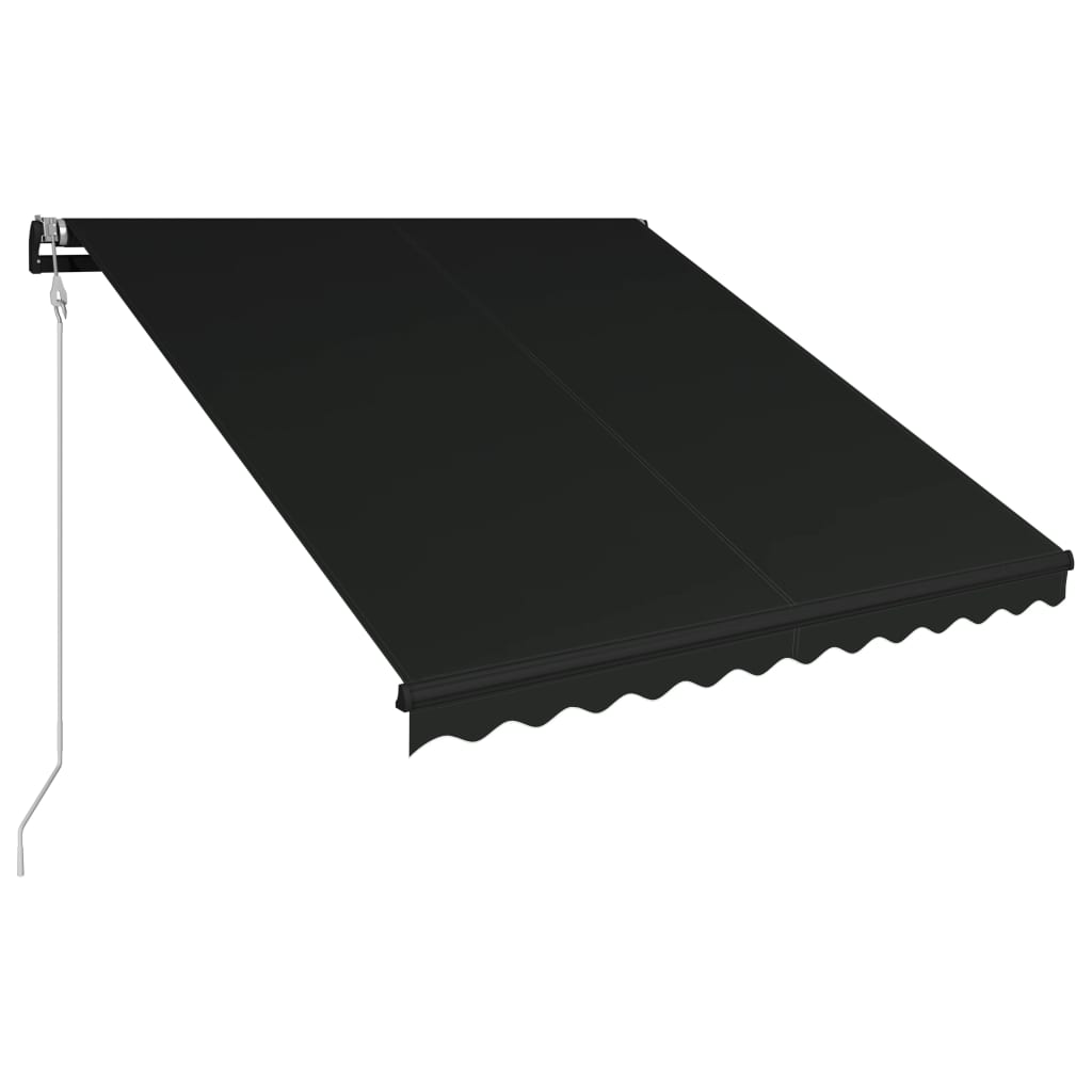 Automaattisesti sisäänkelattava markiisi 300x250 cm antrasiitti - Sisustajankoti.fi