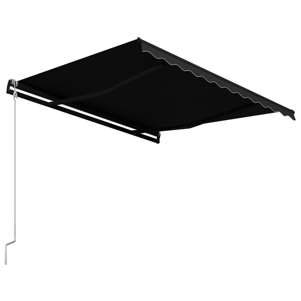 Automaattisesti sisäänkelattava markiisi 300x250 cm antrasiitti - Sisustajankoti.fi