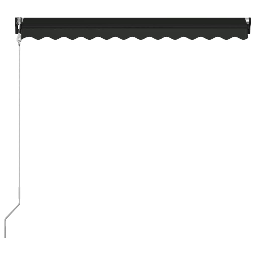 Automaattisesti sisäänkelattava markiisi 300x250 cm antrasiitti - Sisustajankoti.fi