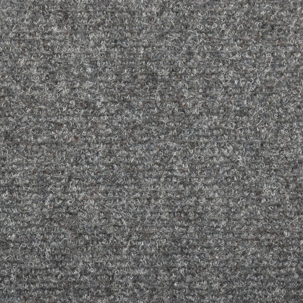 Porrasmatot 15 kpl neulahuopa 65x25 cm vaaleanharmaa - Sisustajankoti.fi