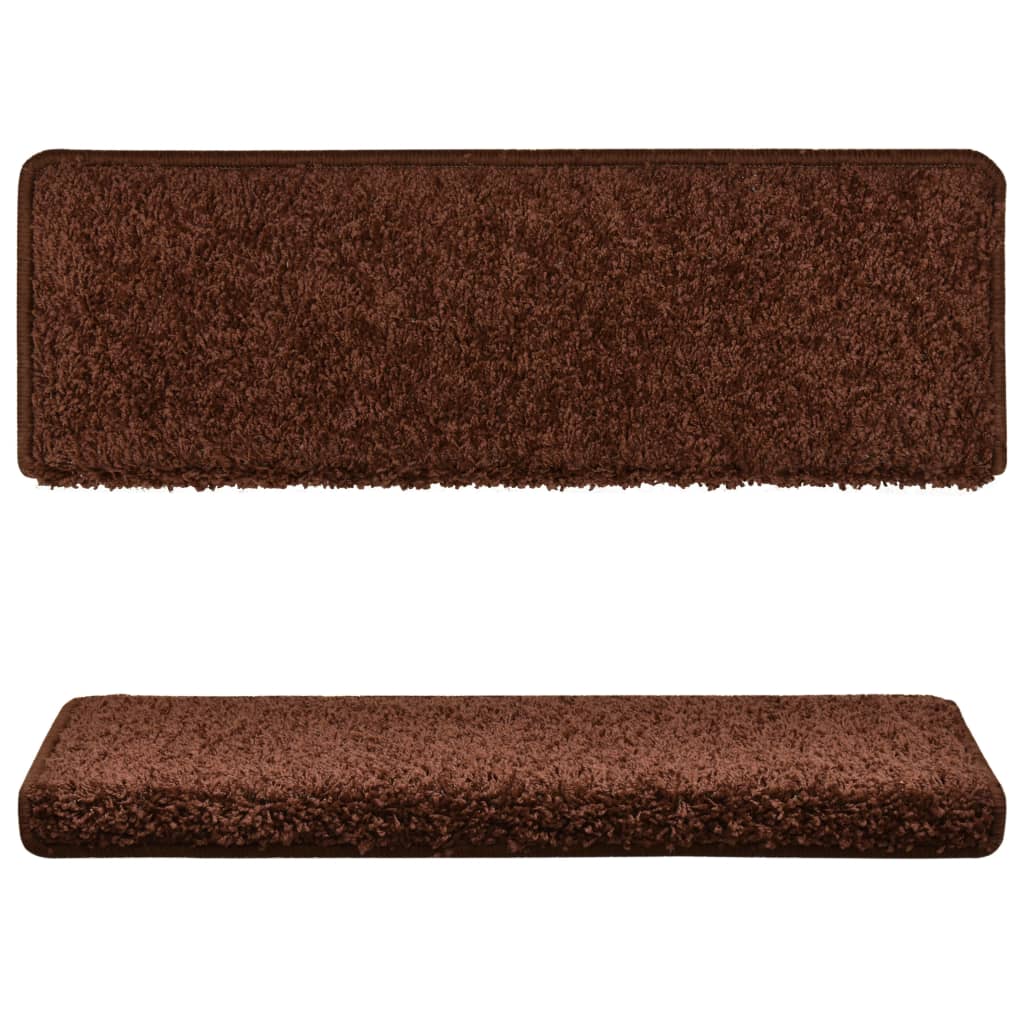 Porrasmatot 15 kpl 65x25 cm ruskea - Sisustajankoti.fi