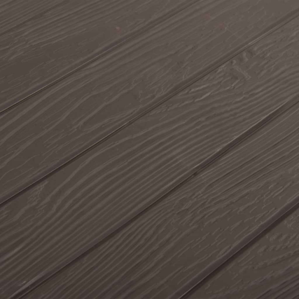 Puutarhan varastoarkku ruskea 116x44x55 cm - Sisustajankoti.fi