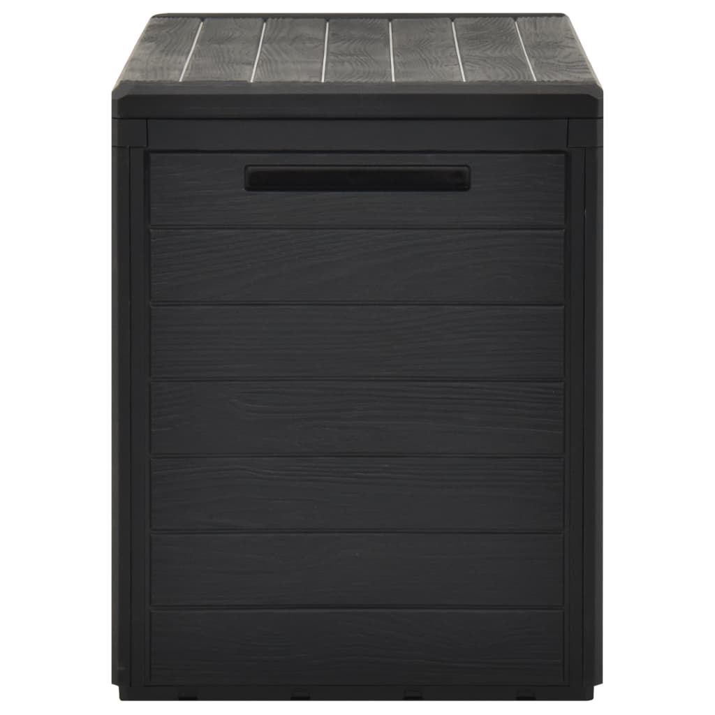 Puutarhan varastoarkku antrasiitti 78x44x55 cm - Sisustajankoti.fi