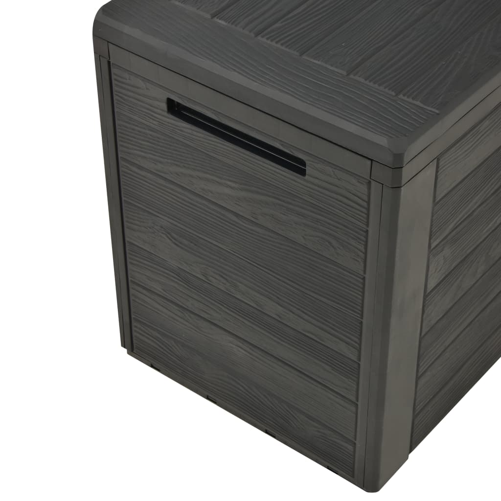 Puutarhan varastoarkku antrasiitti 78x44x55 cm - Sisustajankoti.fi