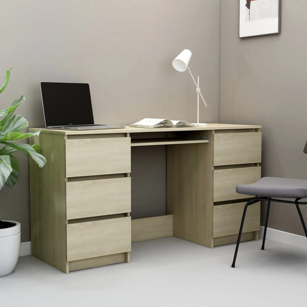 Kirjoituspöytä tammi 140x50x77 cm - Sisustajankoti.fi