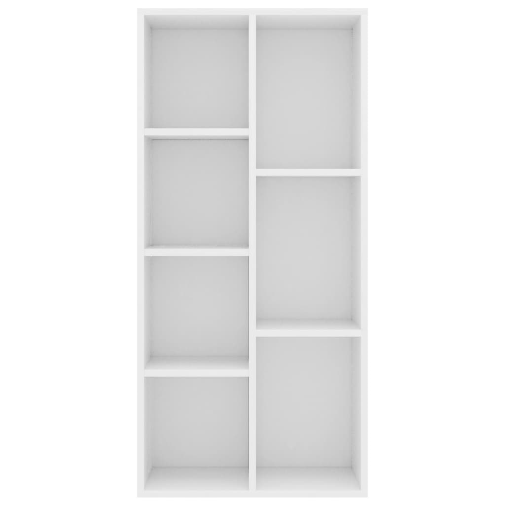 Kirjahylly valkoinen 50x25x106 cm - Sisustajankoti.fi