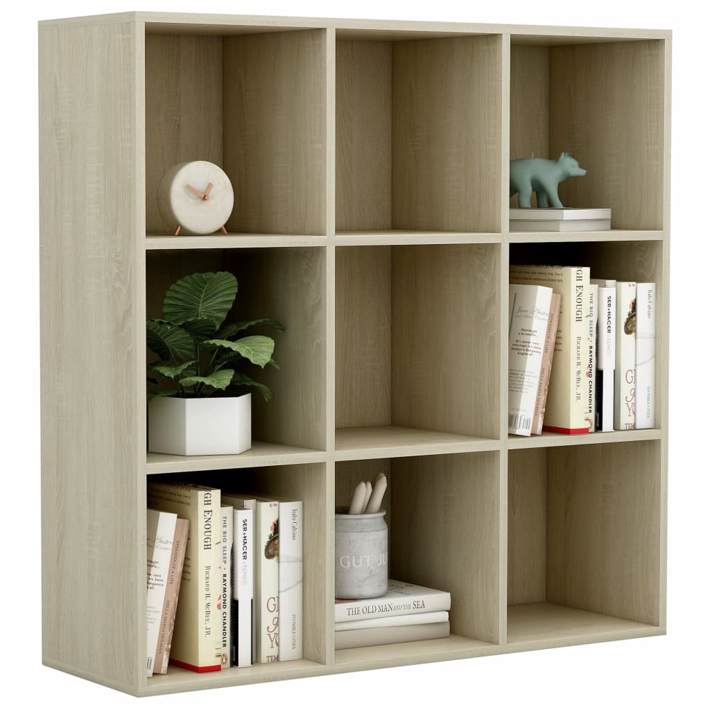 Kirjahylly Sonoma-tammi 98x30x98 cm - Sisustajankoti.fi