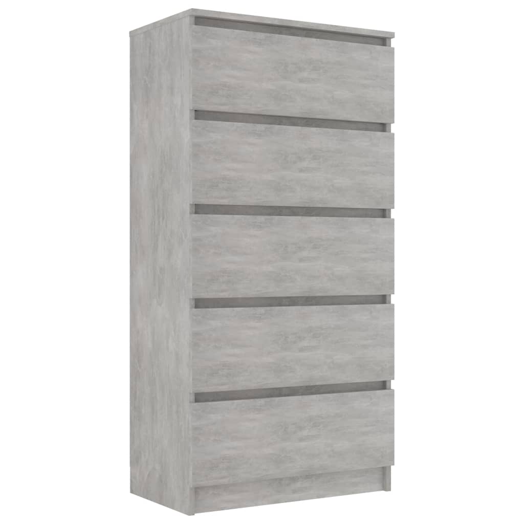 Lipasto betoninharmaa 60x35x121 cm - Sisustajankoti.fi