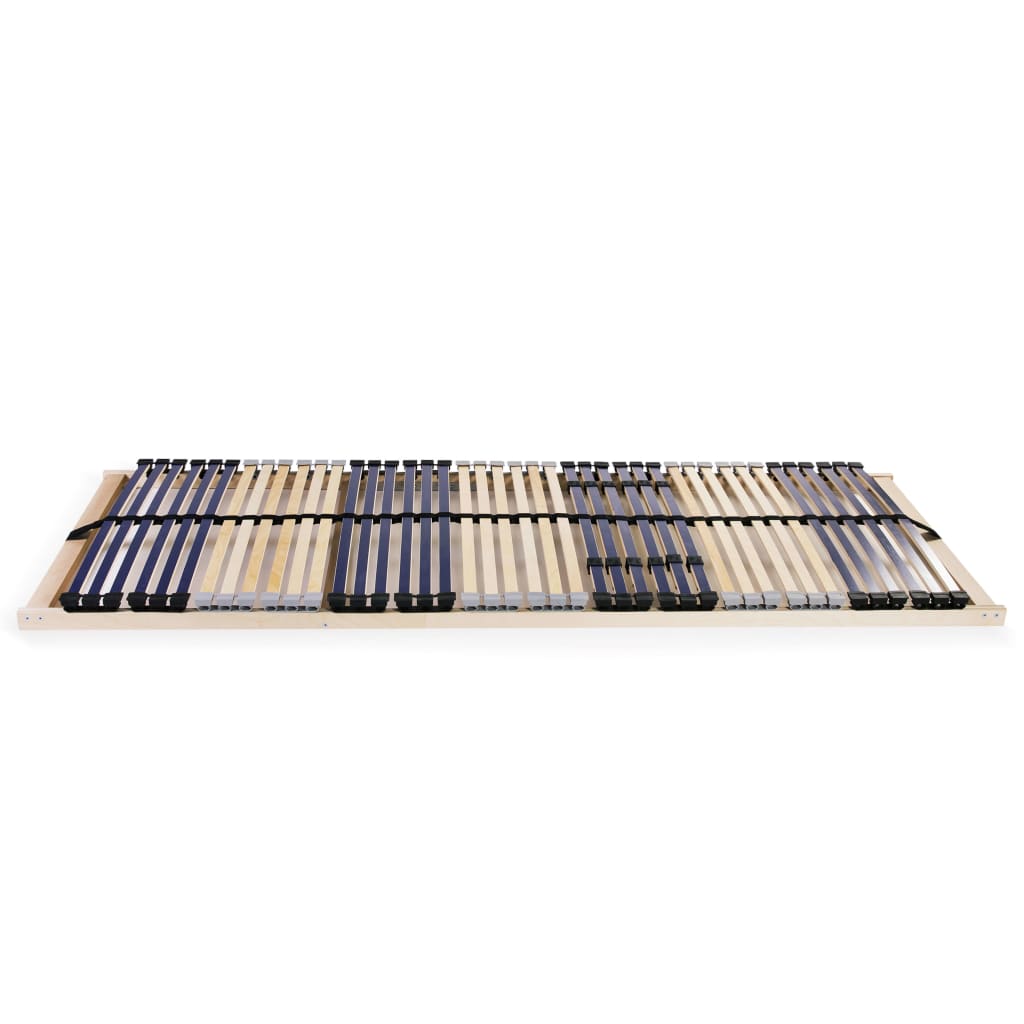 Sängyn sälepohjat 2 kpl 42 säleellä 7 vyöhykettä 90x200 cm - Sisustajankoti.fi