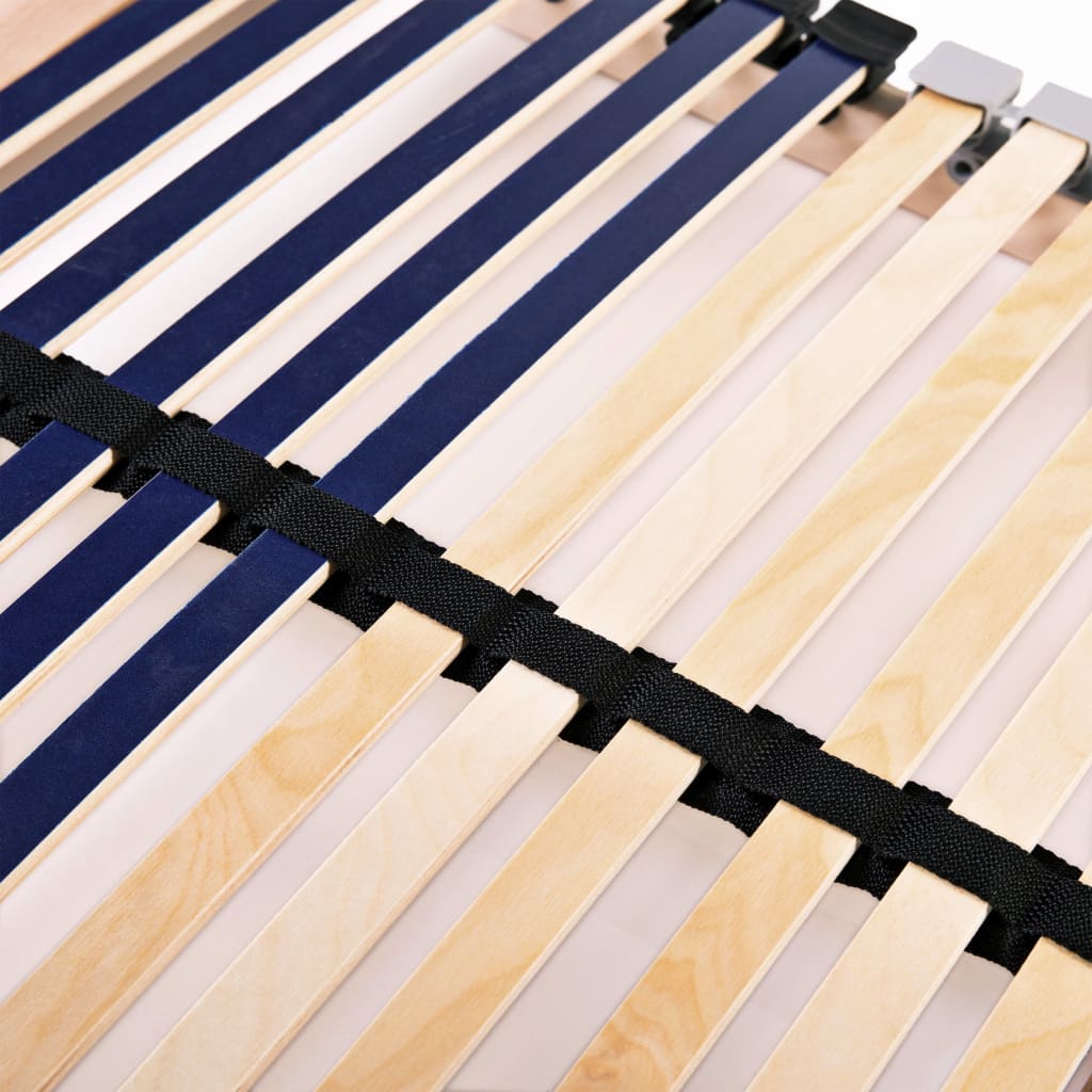 Sängyn sälepohjat 2 kpl 42 säleellä 7 vyöhykettä 90x200 cm - Sisustajankoti.fi
