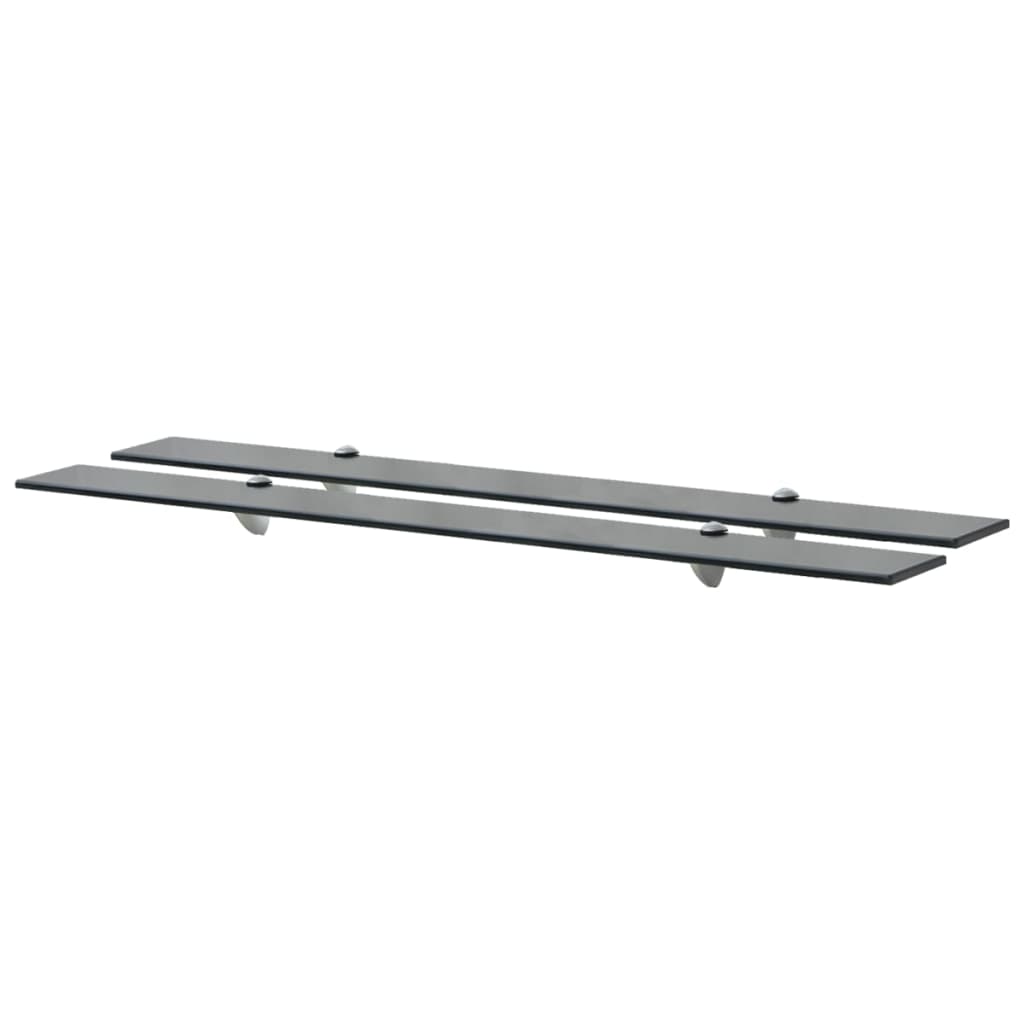Kelluvat hyllyt 2 kpl lasi 100x10 cm 8 mm - Sisustajankoti.fi