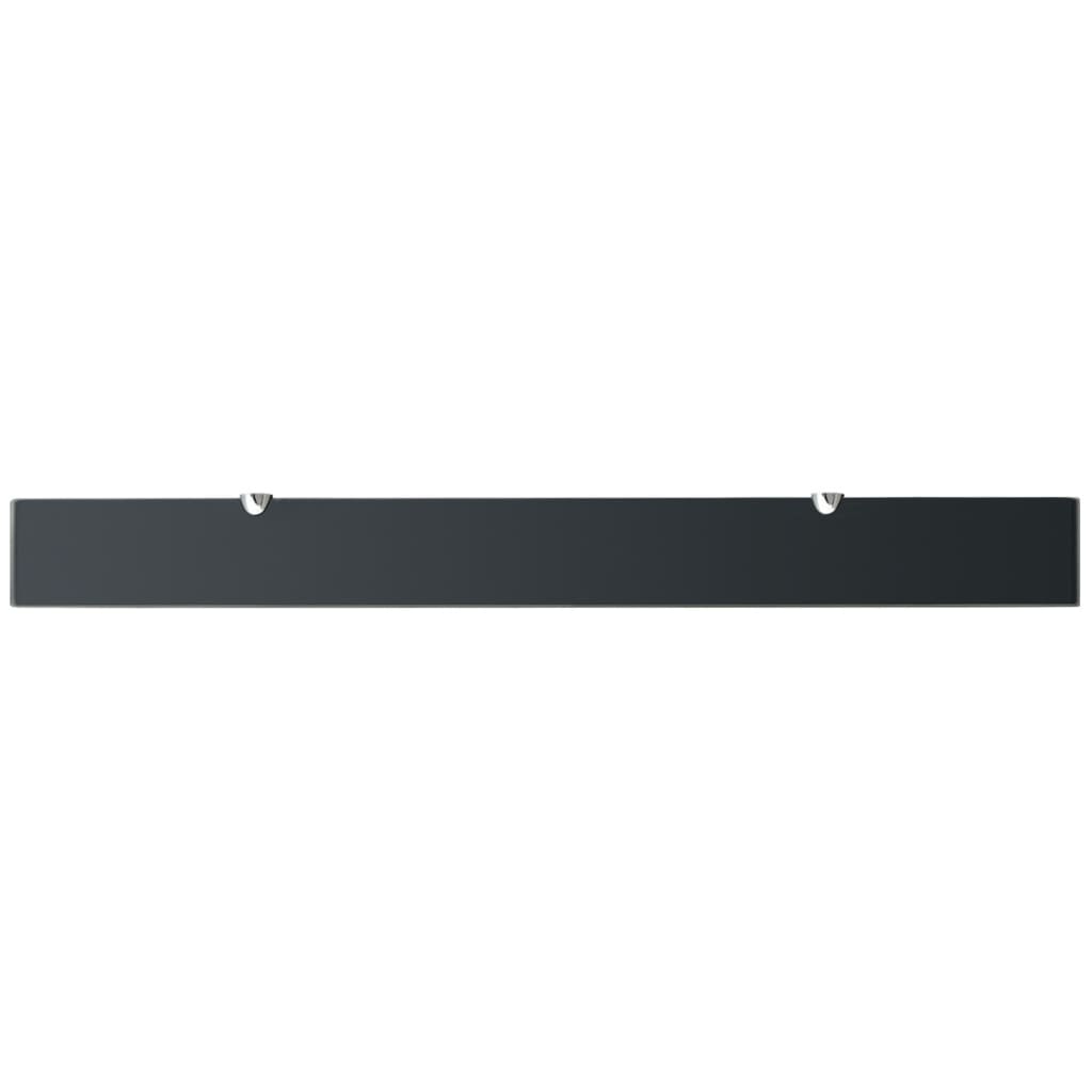 Kelluvat hyllyt 2 kpl lasi 100x10 cm 8 mm - Sisustajankoti.fi