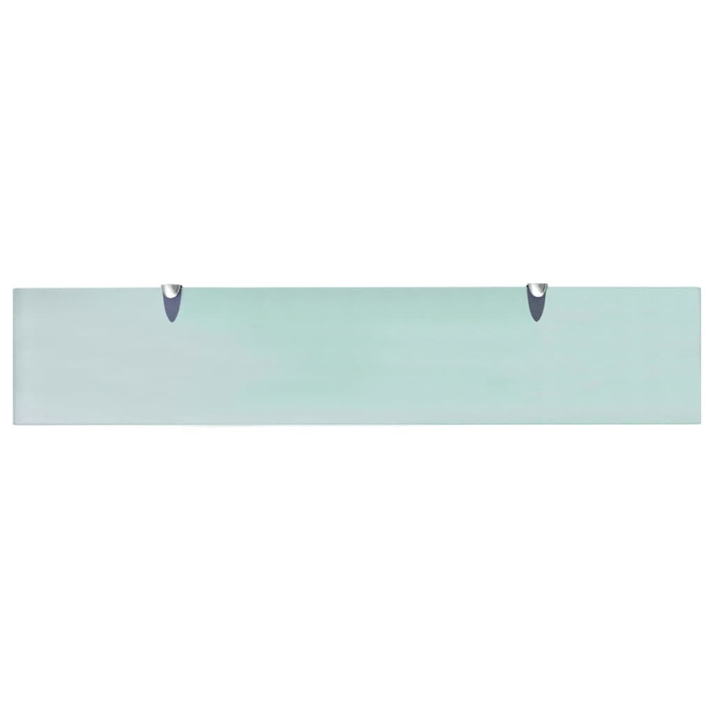 Kelluvat hyllyt 2 kpl lasi 100x20 cm 8 mm - Sisustajankoti.fi