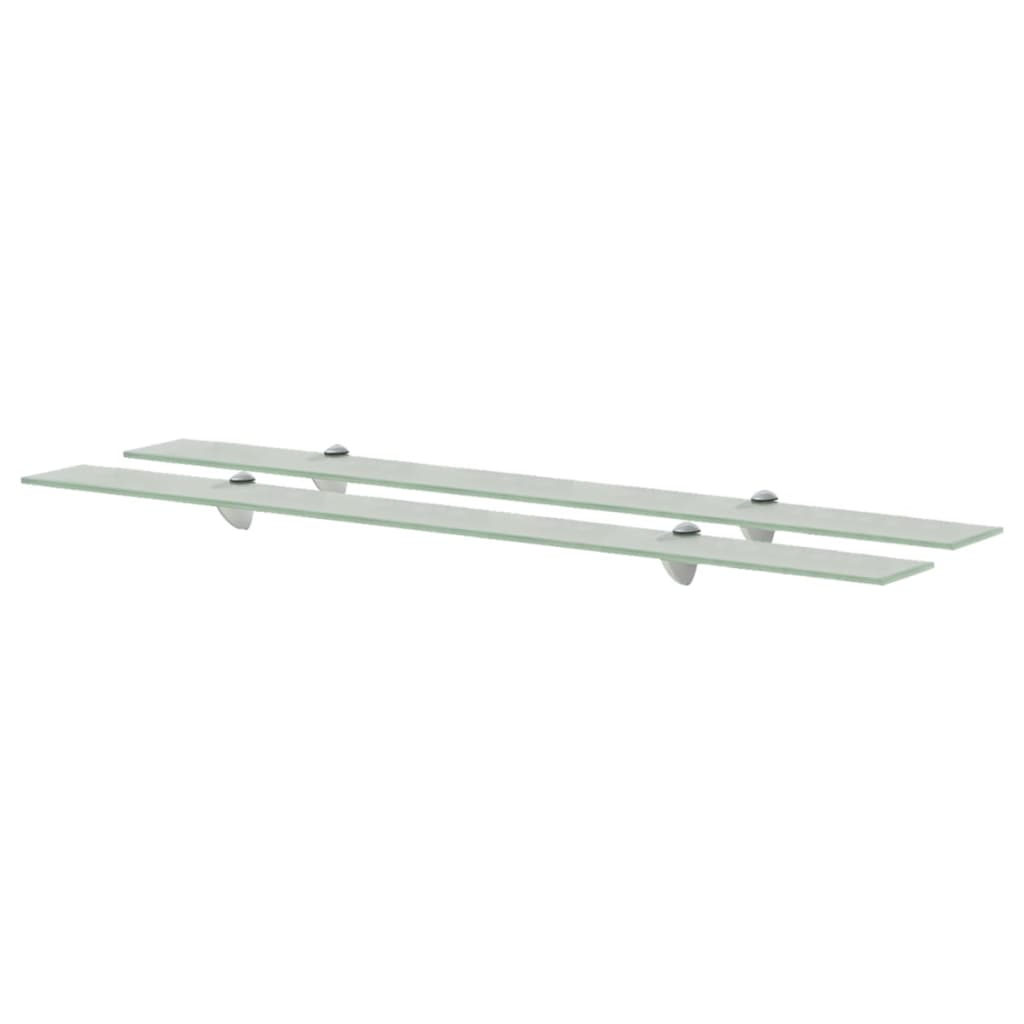 Kelluvat hyllyt 2 kpl lasi 100x20 cm 8 mm - Sisustajankoti.fi