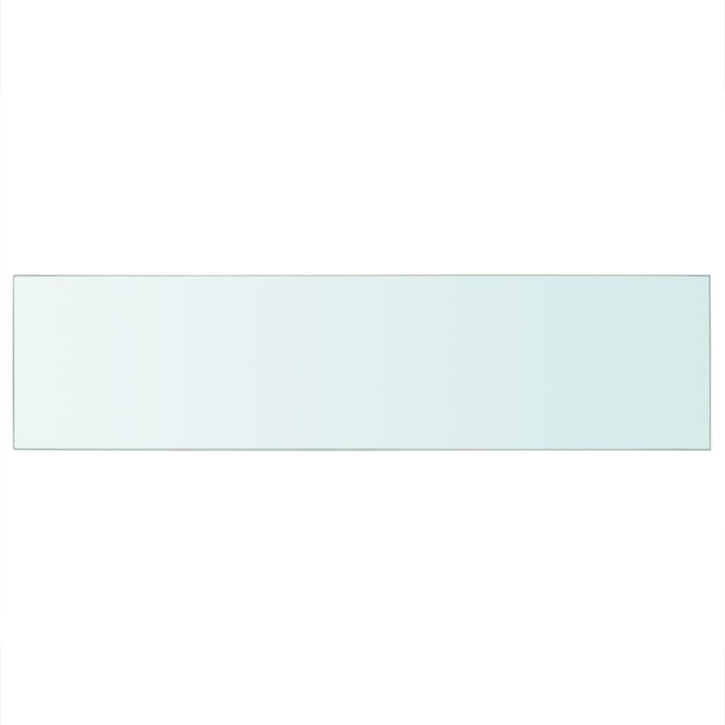 Hyllyt 2 kpl kirkas lasi 100x25 cm - Sisustajankoti.fi