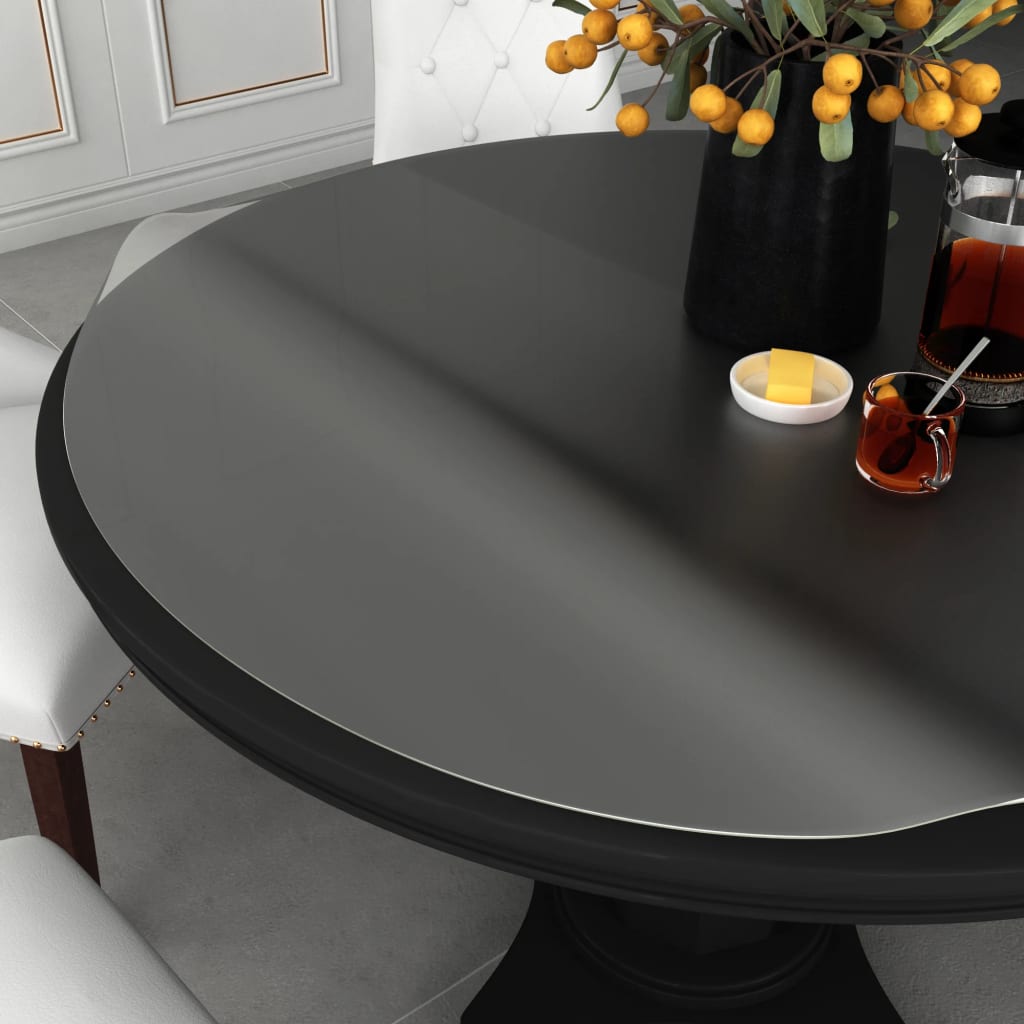 Pöytäsuoja matta Ø 80 cm 2 mm PVC - Sisustajankoti.fi
