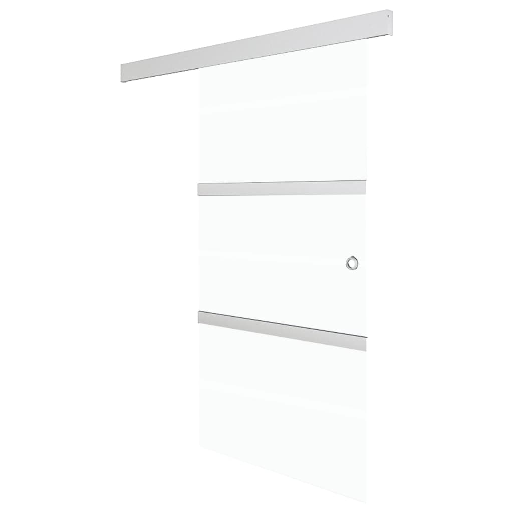 Liukuovi soft-stopeilla ESG-lasi ja alumiini 90x205 cm - Sisustajankoti.fi