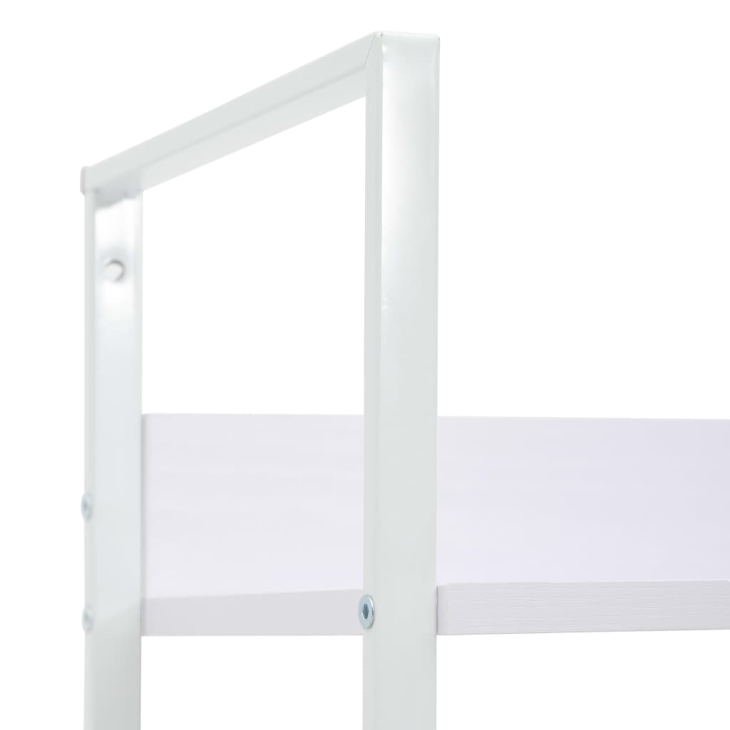 5-tasoinen kirjahylly valkoinen 60x27,6x158,5 cm - Sisustajankoti.fi