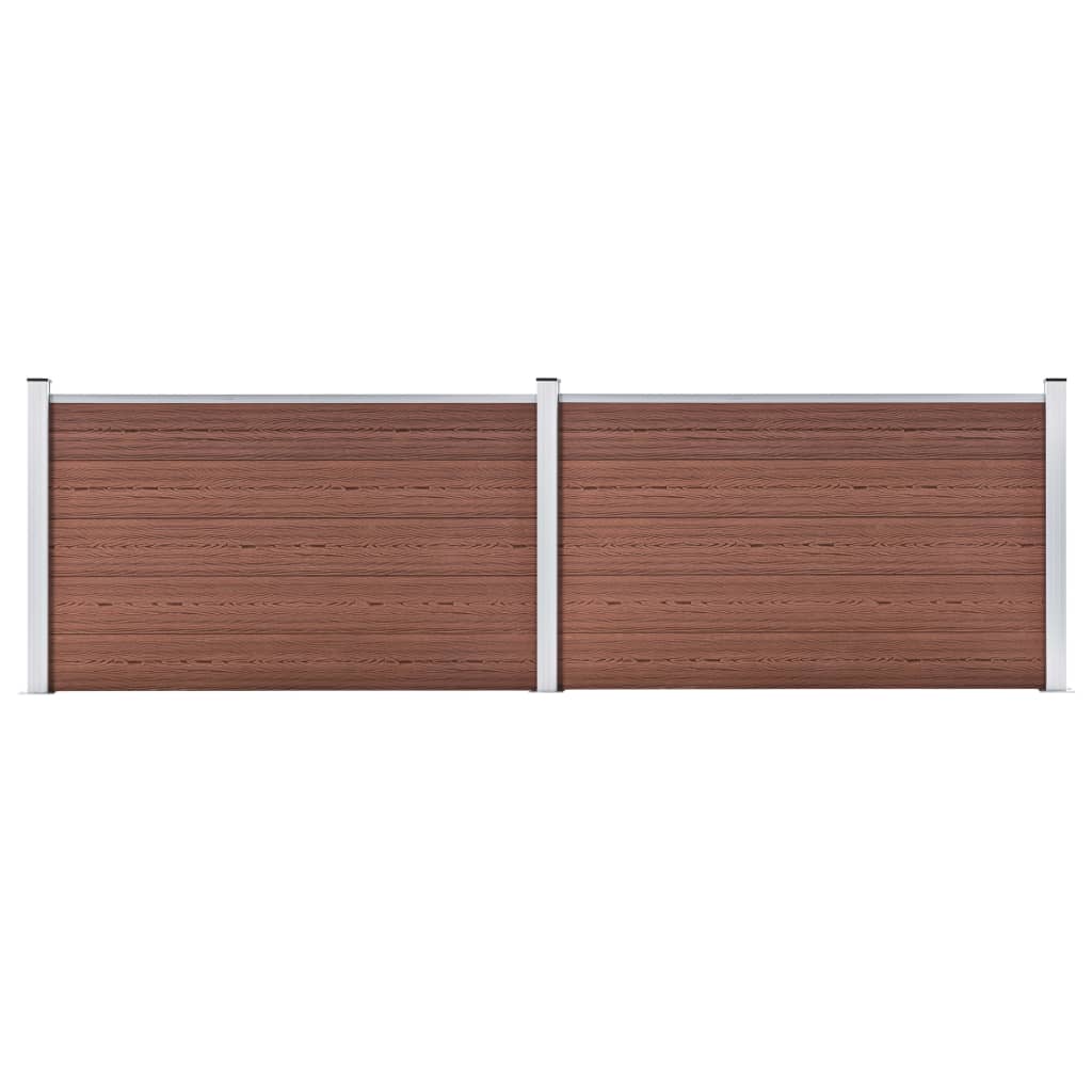 Puutarha-aita WPC 353x106 cm ruskea - Sisustajankoti.fi